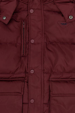 U. S. Polo Assn Бордовое пальто для мальчика - U.s. polo assn фото 3