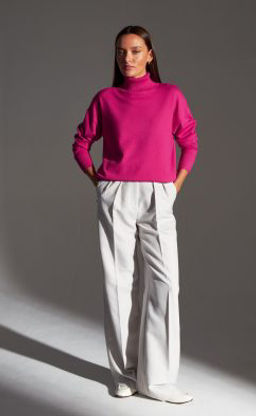 Водолазка F122-1507 fuchsia - Fine joyce фото 2