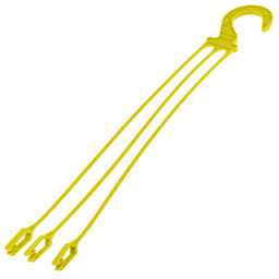 Подвес пластмассовый для цветочного горшка 45см, зеленый (Россия)