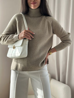 Свитер Чао (песочный) One Size - Nadi bordo фото 4