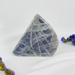 Срез (экран) из камня Лабрадор полированный - Радуга самоцветов фото 2