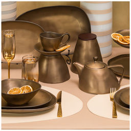 БАНКА ДЛЯ СЫПУЧИХ BRONCO BRONZE 14,5*14 СМ 1300 МЛ  фото 4