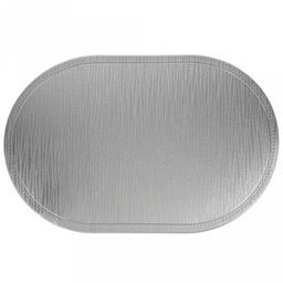 Салфетка декоративная Сияние 30х45см ПВХ, серебро (Китай)