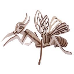 REZARK NIZ-08 Серия Живая природа Пазл 3D 28 элемент. Богомол