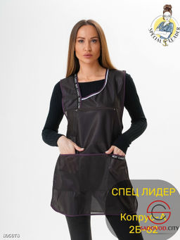 Сарафан имеет боковую молнию, 4 кармана и нагрудный карман на молнии - Bruno фото 10