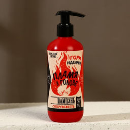 Подарочный набор Тому, у кого огонь в сердце: гель для душа и шампунь для волос, 2?300, мочалка, HARD LINE