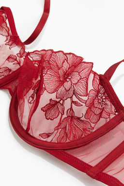 Sujetador balconette bordado - H&m фото 7