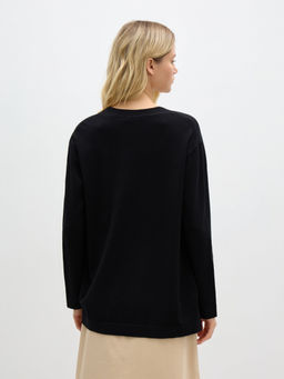 Conso/KCL 240719 - black Кардиган женский