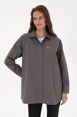 Kad_n Gri Uzun Kollu G_mlek - U.s. polo assn фото 3