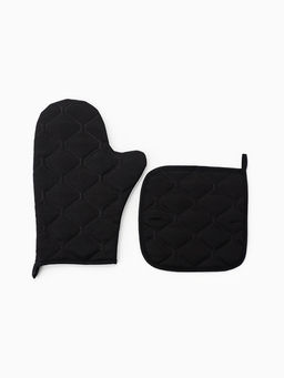 Кухонный набор «Этель» Magic winter: варежка-прихватка 20×27 см, прихватка 19×19 см