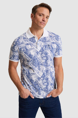 Erkek _ndigo Regular Fit Polo Yaka Ti__rt