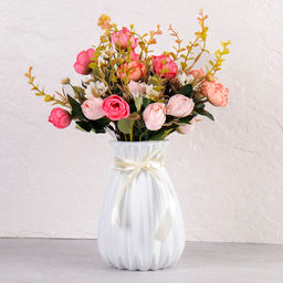 Цветок искусственный Букет РОЗ 30см арт. WH-37 /(649284)