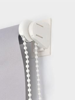 Штора рулонная 60×160 см «Блэкаут», по полотну 57×160 см, серая