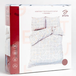 Постельное бельё Этель: Техно, 2 сп., 175х215 см., 200х220 см., 70х70 см. - 2 шт., 100% хлопок, бязь, 125 г/м2  фото 5