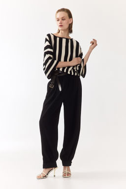 Top en punto fino con escote barco - H&m фото 5