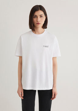 Mavi Logo Bask?l? Beyaz Tisort  фото 3