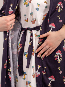 Комплект женский кулирка "АГАТА" ГРИБОЧКИ