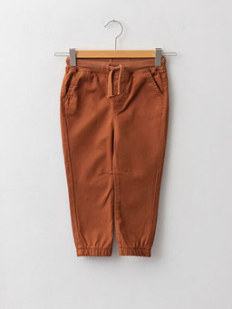 Beli Lastikli Basic Gabardin Erkek Bebek Jogger Pantolon