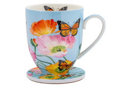 Кружка с подставкой Маки, 0,4 л - Maxwell & Williams фото 2