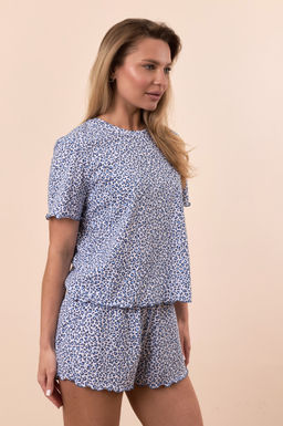 Пижама футболка и шорты М326043бг