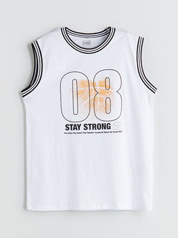 Bisiklet Yaka Erkek ?ocuk Atlet