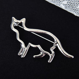 Брошь Кошка / 3316 /уп 24/ - Галеонтрейд фото 2