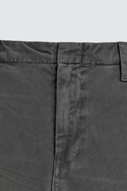 PANTAL?N CHINO RELAXED FIT LAVADO / Gris - Zara фото 9