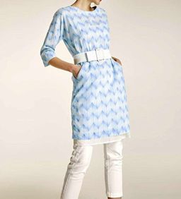 Платье, голубое - Heine фото 3