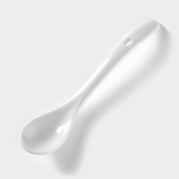 Сахарница с ложкой Доляна Лимон, 200 мл, цвет белый  фото 4