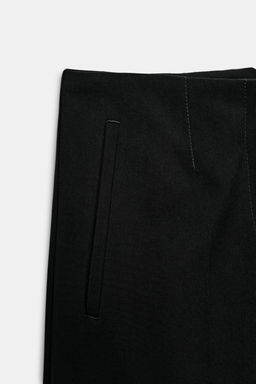 LONG HIGH-WAIST BERMUDA SHORTS - Zara фото 8