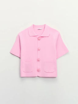 Кардиган из вискозы с декоративными пуговицами / Zarina