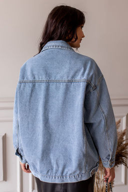 Рубашка Д-1181 джинс - Took a look фото 2