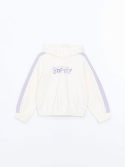 Kap??onlu K?z ?ocuk Sweatshirt
