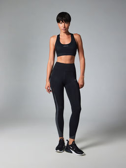 Моделирующие леггинсы с серыми вставками - NEVERLATE фото 5