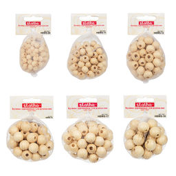 Бусина Zlatka дерево mix HBWS 01 6 шт ассорти