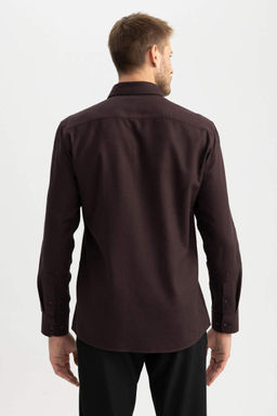 Фланелевая рубашка с длинным рукавом Modern Fit - Defacto фото 6