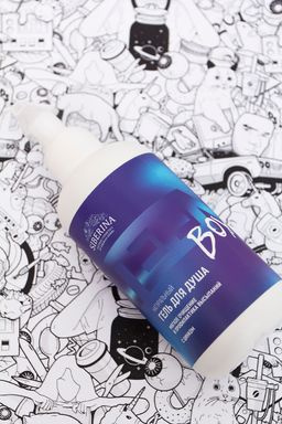 Гель для душа Мягкое очищение и профилактика высыпаний с цинком SIBERINA