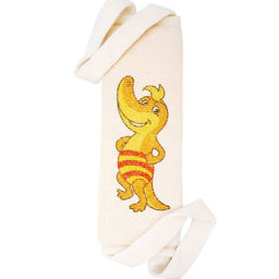 Мочалка детская длинная из хлопка с рисунком 16302 - Vival фото 2