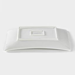 Блюдо для подачи Magistro Квадрат Бланш, d=21 см, фарфор, белое фото 3