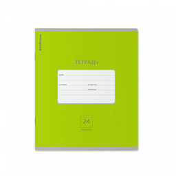 Цена за 160 шт. Тетрадь школьная ученическая ErichKrause Классика Bright голубая, 24 листа, линейка (в плёнке по 10 шт.) фото 12