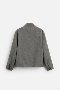 HERRINGBONE OVERSHIRT - Zara фото 6
