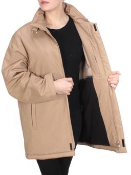 7089-7003 DARK BEIGE Куртка демисезонная женская L&B (100 гр. синтепон)