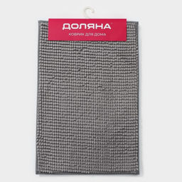 Коврик для дома Доляна Букли, 40?60 см, светло-серый  фото 8