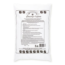 Почвогрунт "Земля-Матушка" фиалка-герань 3л "БашИнком"