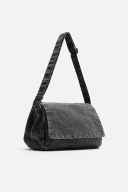 CROSSBODY BAG WITH FOLDOVER FLAP - Zara фото 4