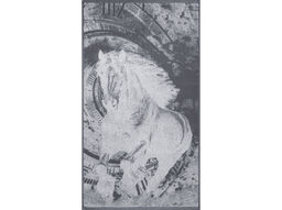 Полотенце махровое 6с103.412ж1 Бег времени(графит5) 50х90см