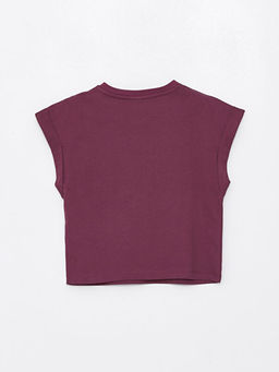 Bisiklet Yaka Basic K?sa Kollu K?z ?ocuk Ti??rt - Waikiki фото 2