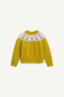 LIMITED EDITION GRECA PRINT JUMPER WITH WOOL - Zara фото 7