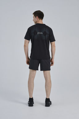 Шорты текстильные Черный ADVANCED RUNNING Woven Shorts - Anta фото 5