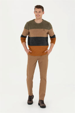 Мужские брюки из парусины светло-коричневого цвета - U.s. polo assn фото 3